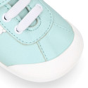 BLANDITOS by Crio´s kids sneakers with elastic lace and hook-and-loop strap closure.