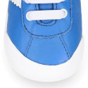 BLANDITOS by Crio´s kids sneakers with elastic lace and hook-and-loop strap closure.