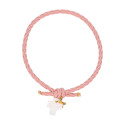 Elastic girl bracelets with cross and golden star.