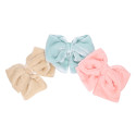 Pastel colors Velvet hair Bow for girl's with clip matching with our Velvet Mary Janes.