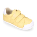 Okaa Flex Kids Sneaker shoes in Nappa leather in sweet colors. RESPECTFUL model.