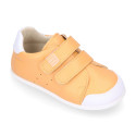 Okaa Flex Kids Sneaker shoes in Nappa leather in sweet colors. RESPECTFUL model.