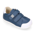 Okaa Flex Kids Sneaker shoes in Nappa leather in sweet colors. RESPECTFUL model.