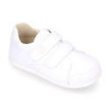 Okaa Flex Kids Sneaker shoes in Nappa leather in sweet colors. RESPECTFUL model.