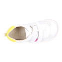 Okaa Flex respectful Kids Sneaker shoes in perforated micro.