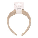 Girl's linen hair headband for Ceremony.