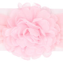 Baby turban with Chiffon flower.