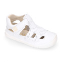 Extra soft leather Okaa Flex kids Sandal shoes laceless.