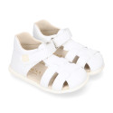 Micro washable canvas Okaa Flex kids Sandal shoes laceless.