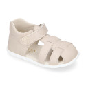 Micro washable canvas Okaa Flex kids Sandal shoes laceless.