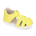 Micro washable canvas Okaa Flex kids Sandal shoes laceless.