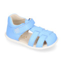 Micro washable canvas Okaa Flex kids Sandal shoes laceless.