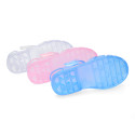 Cangrejera clásica niños en colores cristal con cierre adherente para Playa y Piscina.