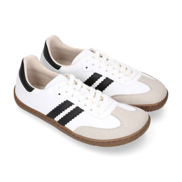 Deportiva BAREFOOT moda con cordones.