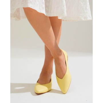 Stylish FASHION women's ballerina in seasonal colors.