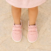 Okaa Flex casual respectful Sneaker shoes in nylon canvas.