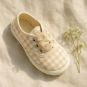 Cotton canvas Bamba shoes with sweet SQUARE design.
