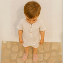 Suede leather Laces up style espadrille shoes with perforated design.