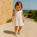Extra soft leather Okaa Flex kids Sandal shoes laceless.