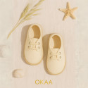 Kids Cotton canvas LACES UP shoes Espadrille style design.