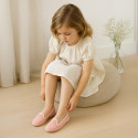 Slipper niños en terciopelo de primavera verano.