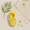 Classic Kids jelly shoes for Beach and Pool use in new SOLID colors with hook and loop strap closure.