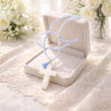 Girl's necklace with Mother of Pearl Cross for communion.