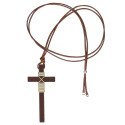 Cordón niño con Cruz de Madera para primera comunión.