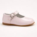 Girls Patent Leather Mary Jane Shoes – Classic Dress Shoes Handmade in Spain
