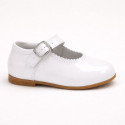 Girls Patent Leather Mary Jane Shoes – Classic Dress Shoes Handmade in Spain