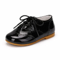 Kids Patent Leather English style Shoes – Classic Dress Shoes Handmade in Spain
