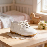 Kids Patent Leather English style Shoes – Classic Dress Shoes Handmade in Spain