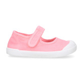 Mercedita BAREFOOT niña sin cordones en lona en color rosa