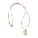 Girls Virgin Necklace – English Floral Print