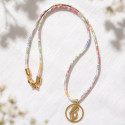 Girls Virgin Necklace – English Floral Print