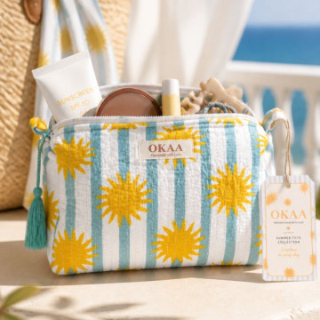 Neceser Acolchado Sunshine Mediterráneo