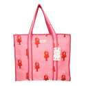 Mediterranean Lobster Collection – Quilted Tote Bag + Toiletry Bags
