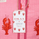Mediterranean Lobster Collection – Quilted Tote Bag + Toiletry Bags