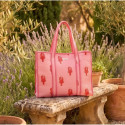 Mediterranean Lobster Collection – Quilted Tote Bag + Toiletry Bags
