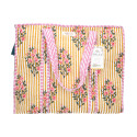 Mediterranean Lobster Collection – Quilted Tote Bag + Toiletry Bags
