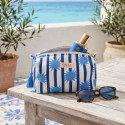 Mediterranean Lobster Collection – Quilted Tote Bag + Toiletry Bags