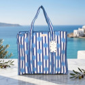 Mediterranean Lobster Collection – Quilted Tote Bag + Toiletry Bags