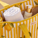 Mediterranean Lobster Collection – Quilted Tote Bag + Toiletry Bags