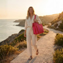 Mediterranean Lobster Collection – Quilted Tote Bag + Toiletry Bags