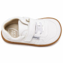 Deportiva Barefoot Colegial Blanca Piruflex | Made in Spain