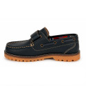 Náutico niño azul marino sin cordones – Colegial