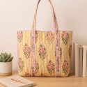 Mediterranean Lobster Collection – Quilted Tote Bag + Toiletry Bags