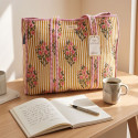Mediterranean Lobster Collection – Quilted Tote Bag + Toiletry Bags