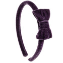 Girl's linen hair headband for Ceremony.