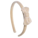 Diadema para el pelo de lino niña para Ceremonia.